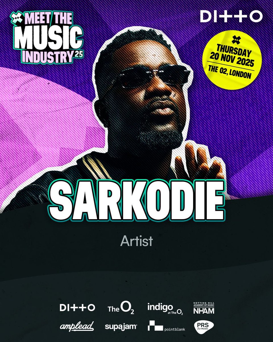 sarkodie's tweet image. Where imma be this Thursday!! 🇬🇧 Grab your tickets &amp;gt;&amp;gt;&amp;gt; dittomusic.com/en/x#tix  
Get 50% off using code DITTO50 dittom.us/dittoxtickets50
#dittox 
@dittomusic @indigoattheo2