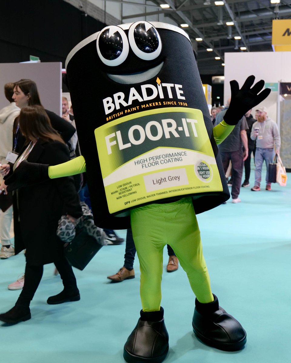 braditepaints's tweet image. Head to Stand 89 at @PDShow1  to meet the Bradite team and pick up your FREE One Can sample!

18-19 June, 9am - 4pm
Bolton Wanderers Stadium

See you there! 
#braditepaints #paintshow #onecan