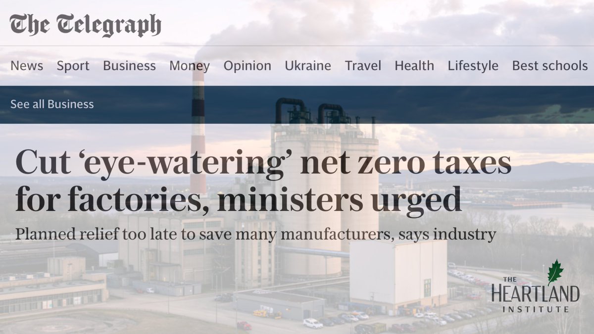 HeartlandUKEU's tweet image. 🚨UK factories pay 60% MORE for electricity than global rivals – all thanks to Net Zero lunacy!

This green tax madness is driving manufacturing offshore and killing jobs.

Scrap the socialist subsidies. Unleash reliable energy and save British industry!
