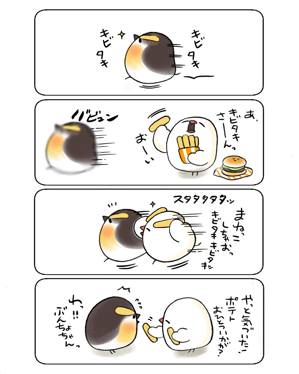 キビタキさんとぶんちょ