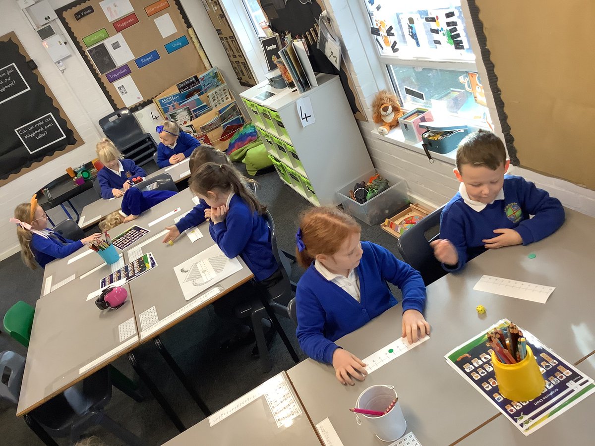 grimoldby1_year's tweet image. Subtracting using a numberline. #maths #practical #jumpsbackwards