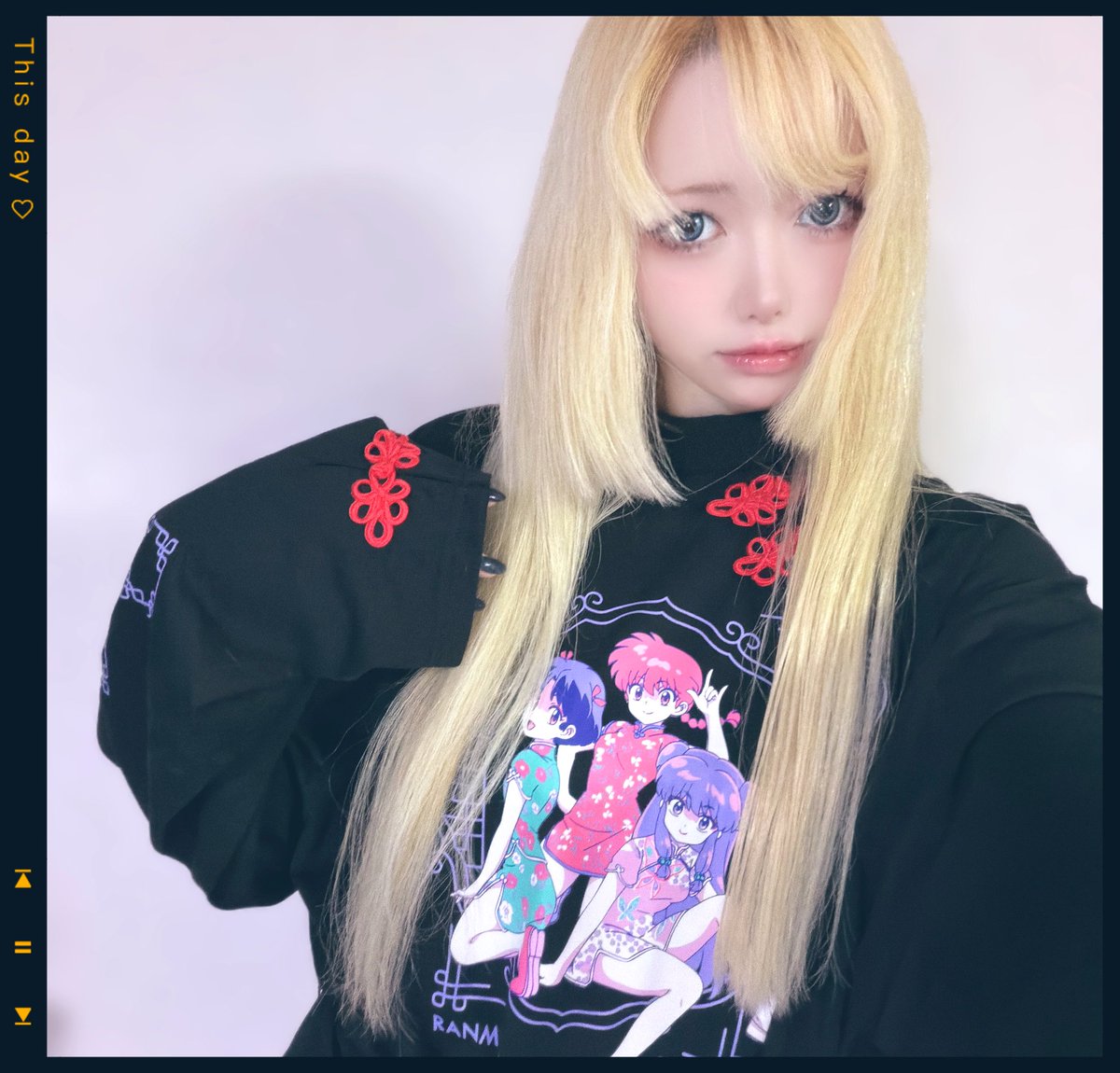 LISTEN FLAVOR様のらんまコラボ 🐼ヒロインズ ベルトロンT