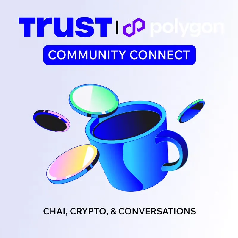 TrustWallet's tweet photo. India, the wait is over  🇮🇳

We’re landing for our first-ever Trust Wallet event! 

Join us and our frens @0xPolygon for Chai, Crypto & Conversations, on December 4th at 12PM☕️🥞

Let’s make it a degen afternoon to remember!

📍 Bengaluru
👉 RSVP now on Luma: https://t.co/TLw4OOTSxL