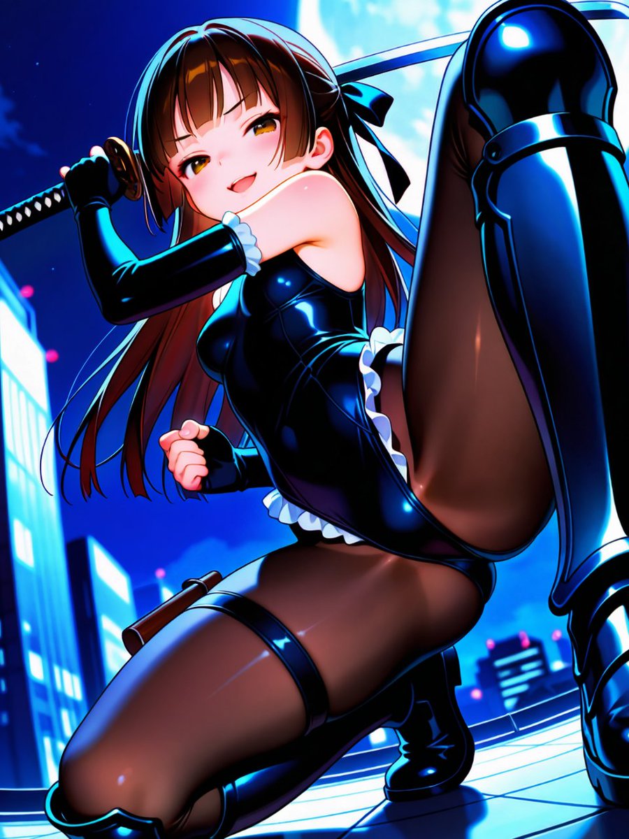 LRasaey's tweet photo. SFW NINJA
#AIイラスト部 #AIイラスト https://t.co/8Cdb2C4N9c