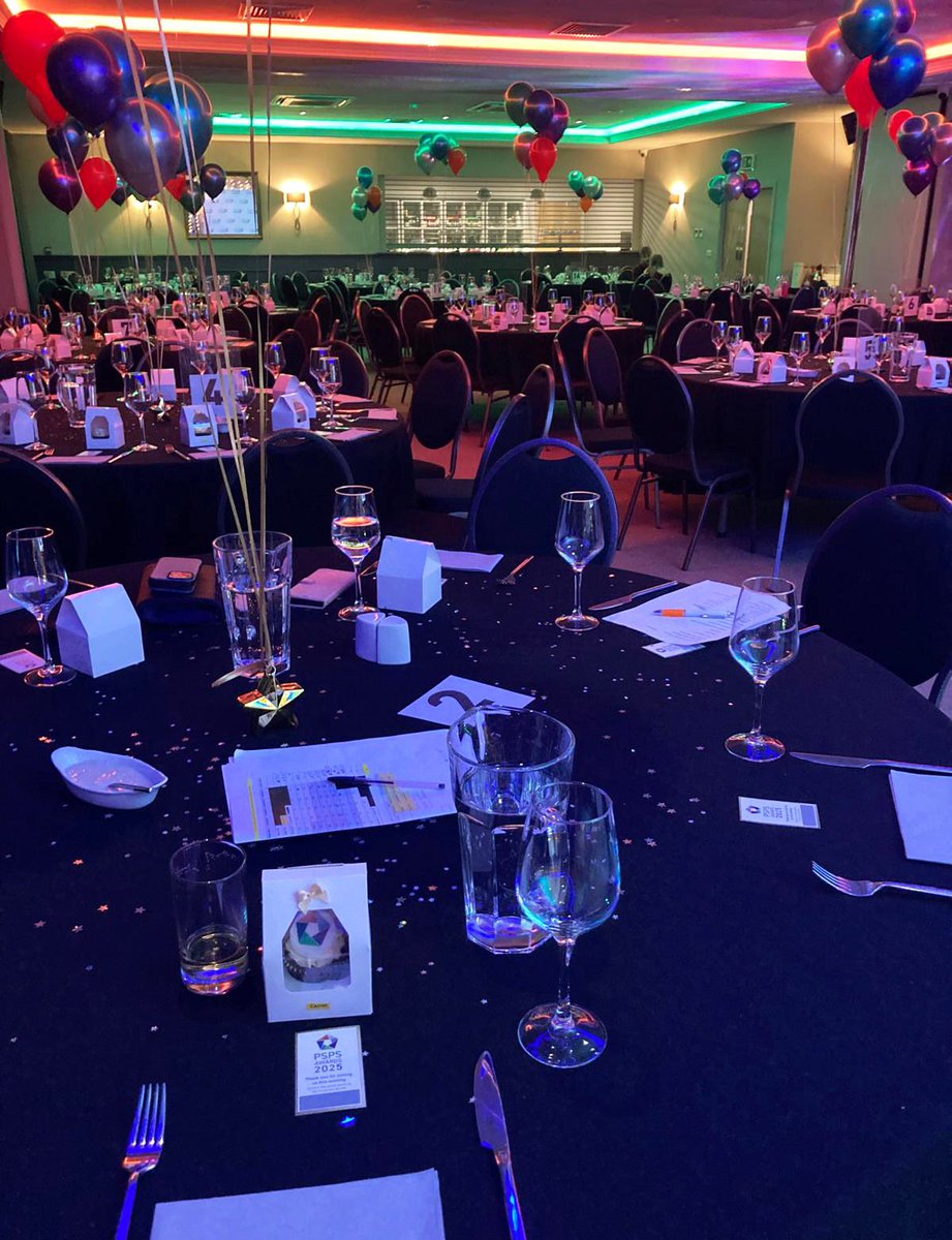 bufcevents's tweet photo. 🎉 What a fantastic Friday! 
We were delighted to host the PSPS Staff Awards in our Nineteen33 suite. Nearly 150 guests enjoyed a delicious sit-down dinner with a choice of roast beef and all the trimmings or vegetable wellington — followed by an awards ceremony and disco! https://t.co/yWkMmqm0h5