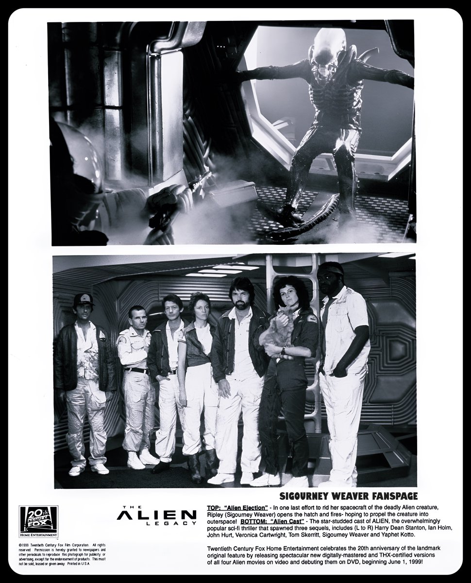 SigourneyPage's tweet image. #SigourneyWeaver #ripley #movie #Alien #aliens #alien3 #alienresurrection  #hollywood #Sigourneyweaverfanspage #Movies #films #xenomorphfanspage #giger #Xenomorph  #uscm #PredatorFanspage