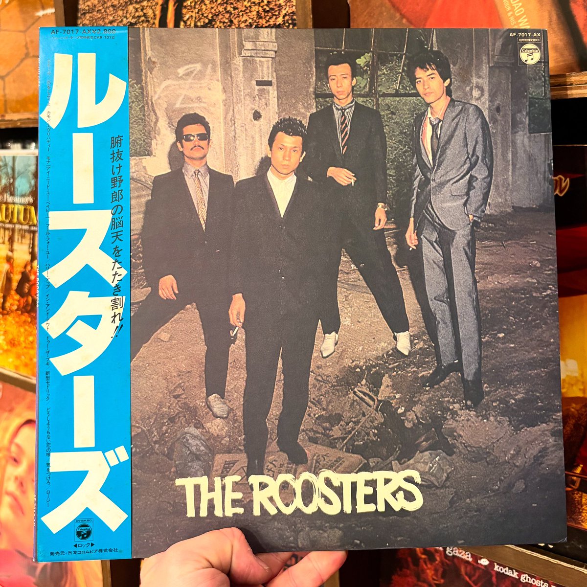 ルースターズ　超名盤LP roosters 貴重‼️再生確認済 ザ・ルースターズ / THE ROOSTERS LP 入荷🎉 オリジナル盤。再入荷しま