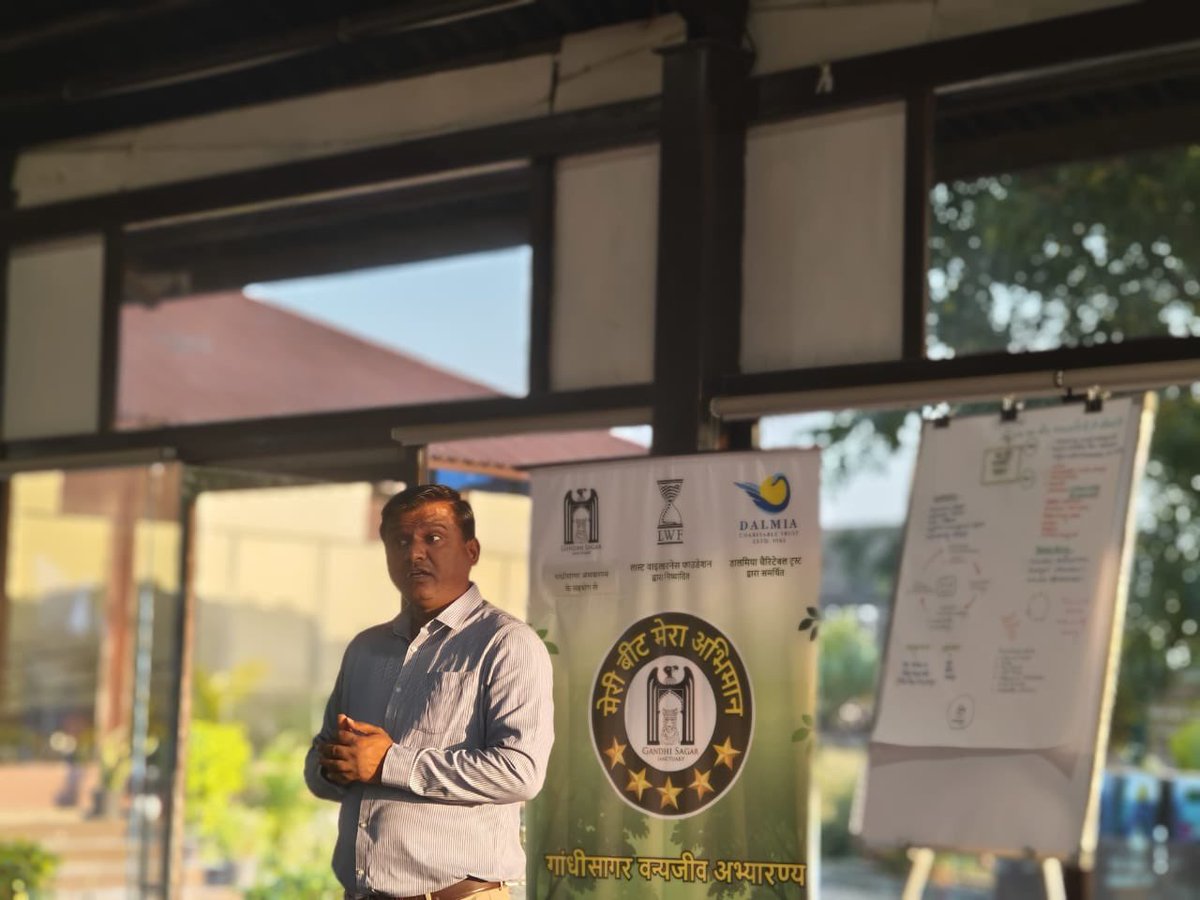 LastWilderness's tweet image. MBMA reached Gandhi Sagar for the first time!
In collaboration with in collaboration with the Forest Department, The Naturalist School, and with support from Dalmia, 24 Beat Guards &amp;amp; Cheetah Trackers joined a 2-day workshop to boost leadership, teamwork &amp;amp; field skills.
#mbma #lwf