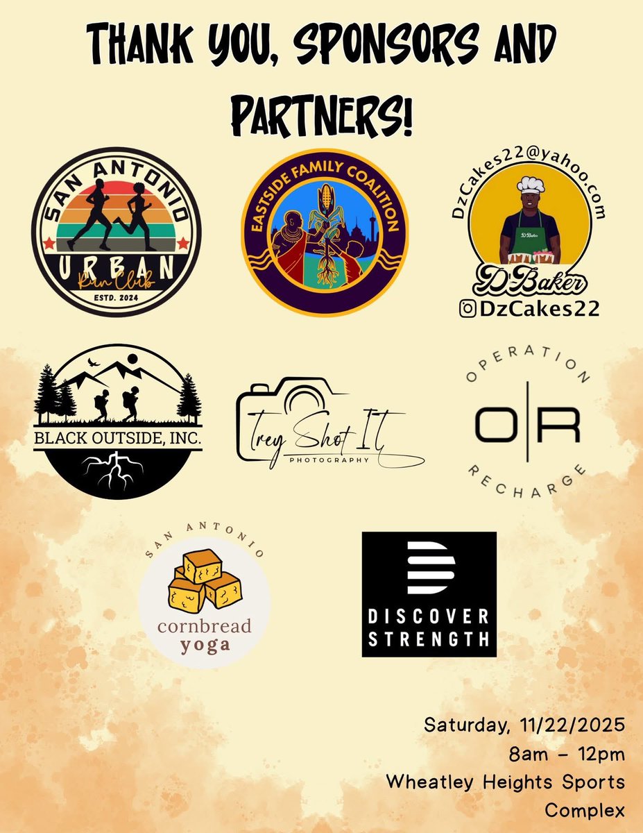 eastsacdc's tweet photo. Join us at the 2nd Annual Urban Run Club Wellness Fall Fest on Saturday, November 22, 2025 from 8am-12pm at the Wheatley Heights Sports Complex for a morning of joy, movement and connection. 
From warm-ups and a fun run to yoga, pilates, kids races, and family field-day games! https://t.co/StZtojtKmq