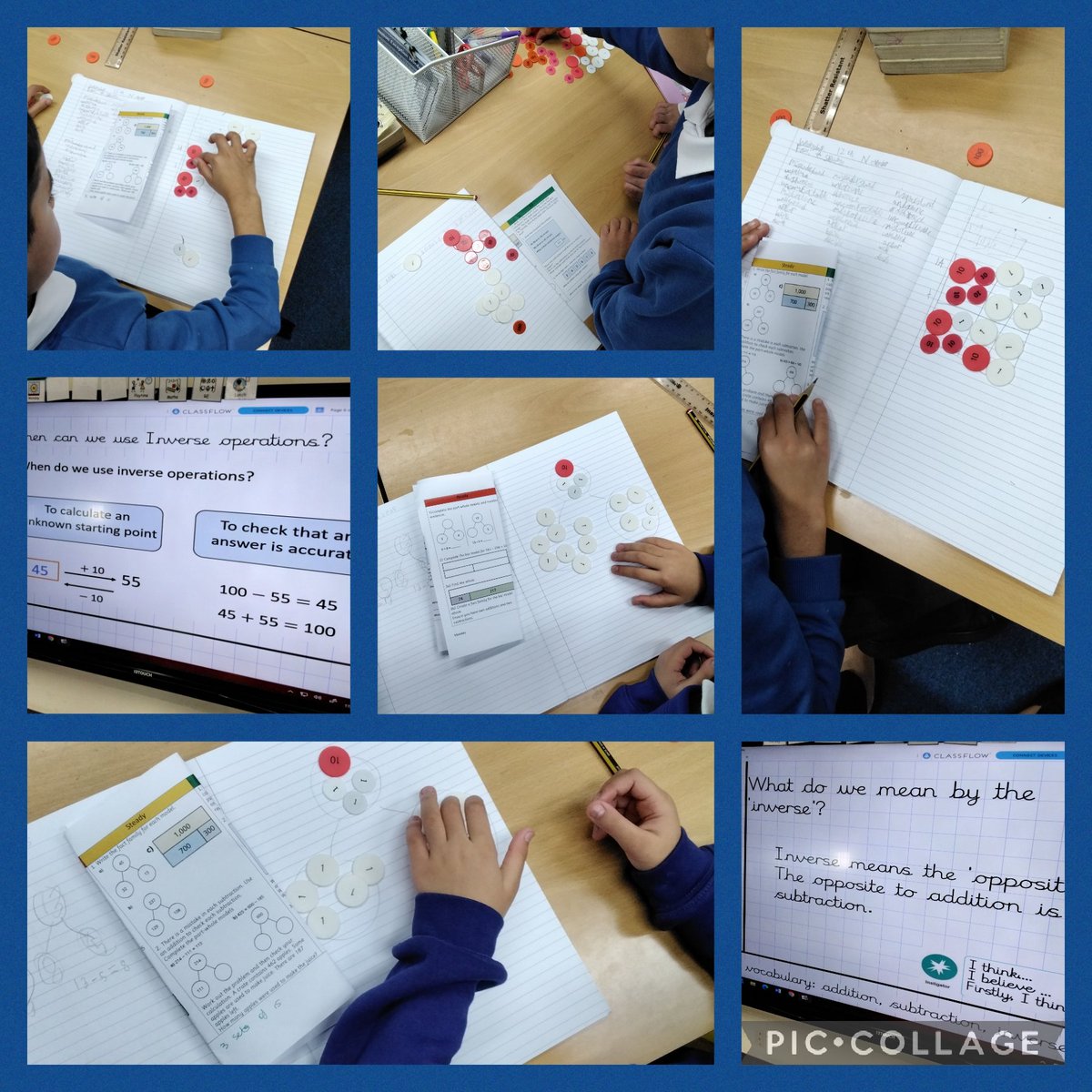 alstonprimaryb9's tweet image. Year 3 made an epic start on their maths learning this morning by looking at the inverse operation. @WhiteRoseEd #addition #inverse #subtraction