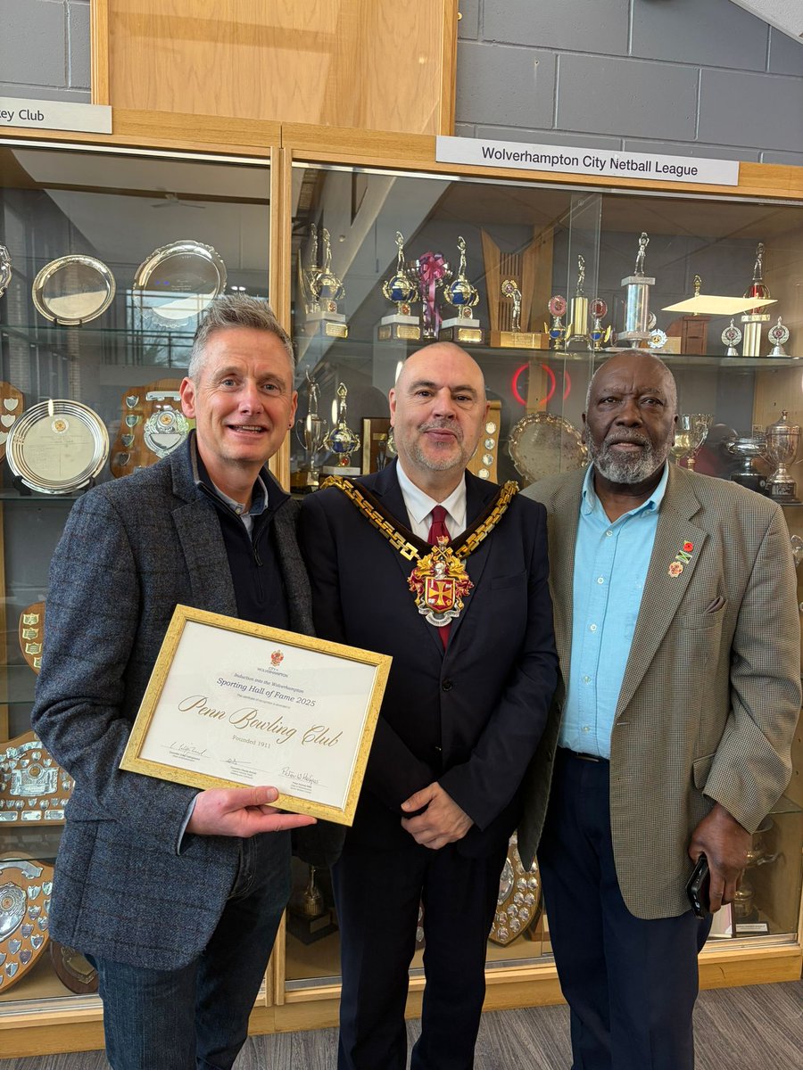 WolvesMayor's tweet image. Thank you to the Sports Advisory Council for invting me to attend the Hall of Fame event on Saturday! It was an honour to induct our great city&apos;s legends &amp;amp; iconic sports venues into the Hall of Fame #wolverhampton