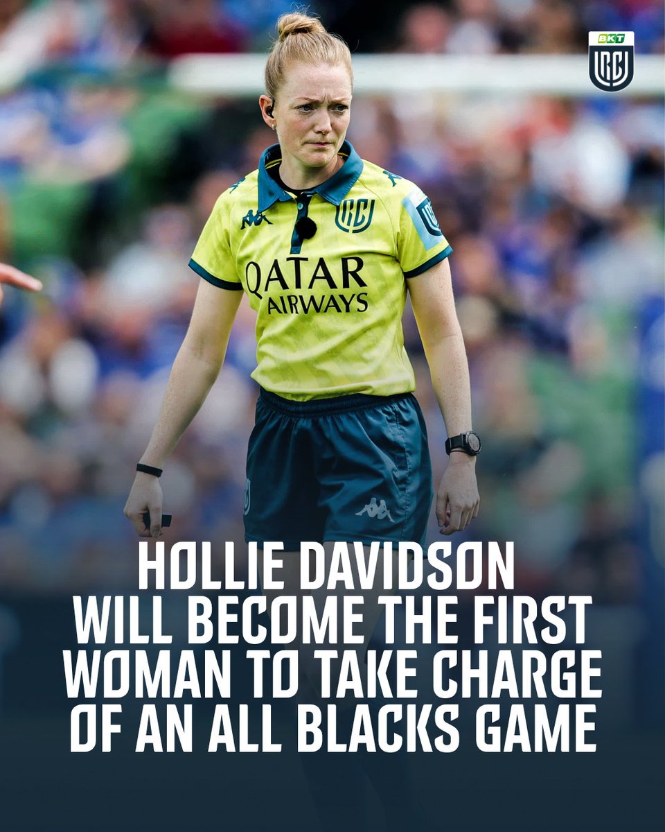 URCOfficial's tweet image. History in the making 🙌

From the BKT URC to the Haka, Hollie is blazing a trail for the next generation of officials 😎✨

#BKTURC #URC | #QuilterNS #WALvNZL