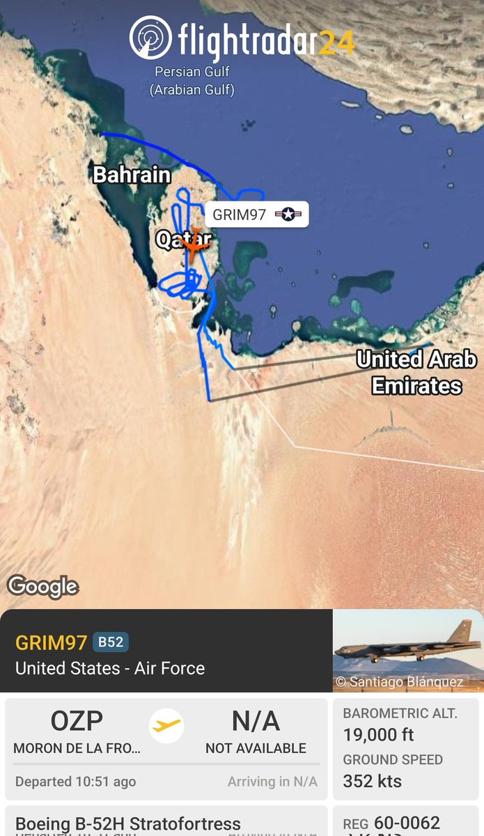 sipjack1776's tweet photo. B-52H 🇺🇲
#AE5897/60-0062/GRIM97
AR with tankers out of Al Udied over Qatar.
KC-135R/KC-135E
#AE059D/60-0362
#AE085A/59-1519
@Borrowed7Time @MRAIDANya @HusseinSalmanQ @Saint1Mil https://t.co/HP30x4GXDR