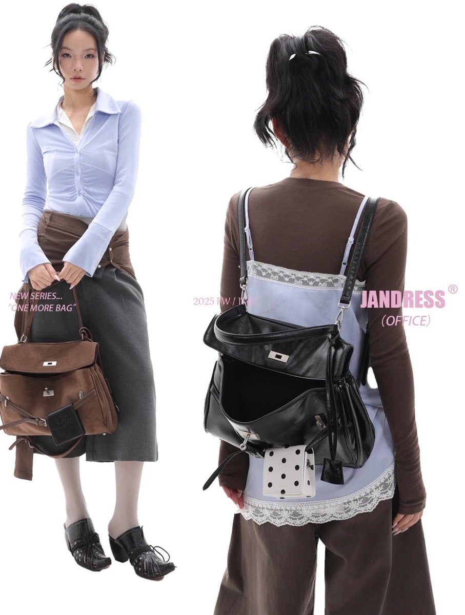 merryxthingsss's tweet photo. พรี Jandress (new) 3 way kelly bag 4สี กระเป๋ารุ่นนี้สะพายได้หลายแบบเลยค่า🪾
🤍(1,400฿) รวมส่ง /+กระเป๋าเล็ก 1,650฿ 
มัดจำได้ 🍾 size 23x35 cm

พรี 2-4 วีค
order via dm 
#jandress #กระเป๋า #พรีจีน #กระเป๋าสะพาย https://t.co/GgesVwJgbo