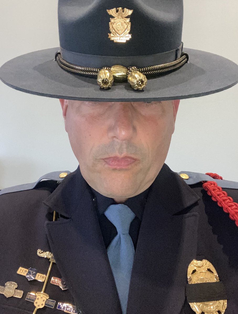 Alas, I shall miss the <a href="/WeHaveWaysPod/">WW2 Pod: We Have Ways of Making You Talk</a> livestream tonight as Honor Guard duties take priority. Planning meeting for an officer from a sheriff’s department who was struck and killed on one of our interstates. I’ve been wearing the black badge band since last Tuesday.