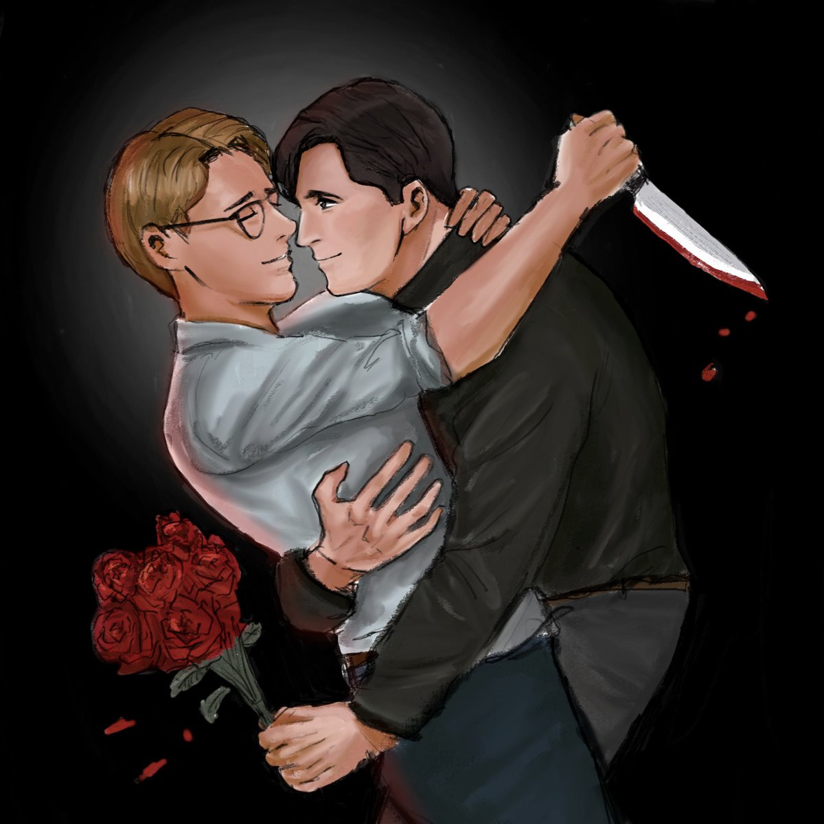 A lover and a killer (Peter and Tom from The Talented Mr. Ripley).