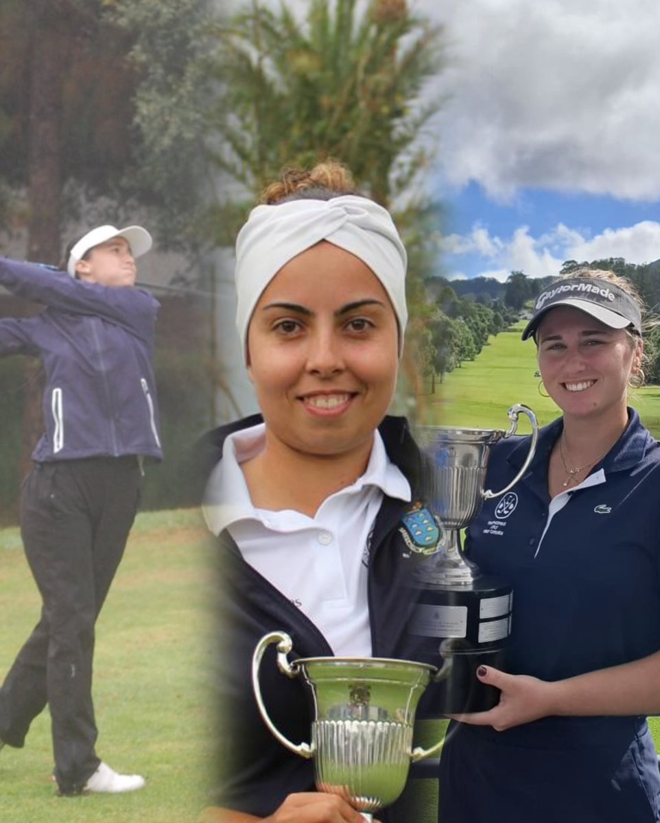 Estos son los 3 finalistas de los Premios GEC 2025 en la categoría de Mejor Jugadora Amateur: María Velázquez Morales, Adriana Torres Digón y Alicia Fajardo Monzón. Vota a tu favorita en wp.me/pfFKNT-17Ze