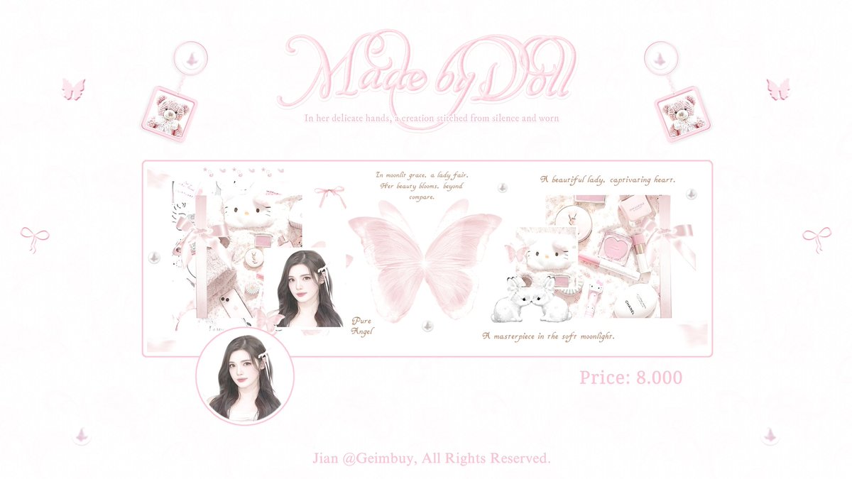ㅤㅤ
Help  repost,  thankyou  so  much.

Petite  Doll  Colection  : 8  Layout  ready 
stock   Wonyoung,  IAN,   Yuha,  Miyeon,
and  Anna.  Price  on  pict.  Free    retext. 
DM   for    take,   ❤︎

—————   #zonauang  #zonaba  
ㅤㅤ
