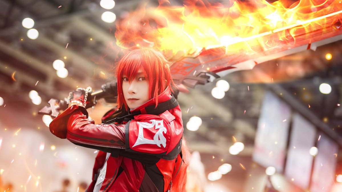 changcheon_cos's tweet image. 원신 - 다이루크 (진홍빛 종야ver) 코스프레
Genshin Imapct - Diluc (red dead of night) cosplay 

Cos - @changcheon_cos 
Photo - @bamil_u 

#HoYocreators #迪卢克 #原神