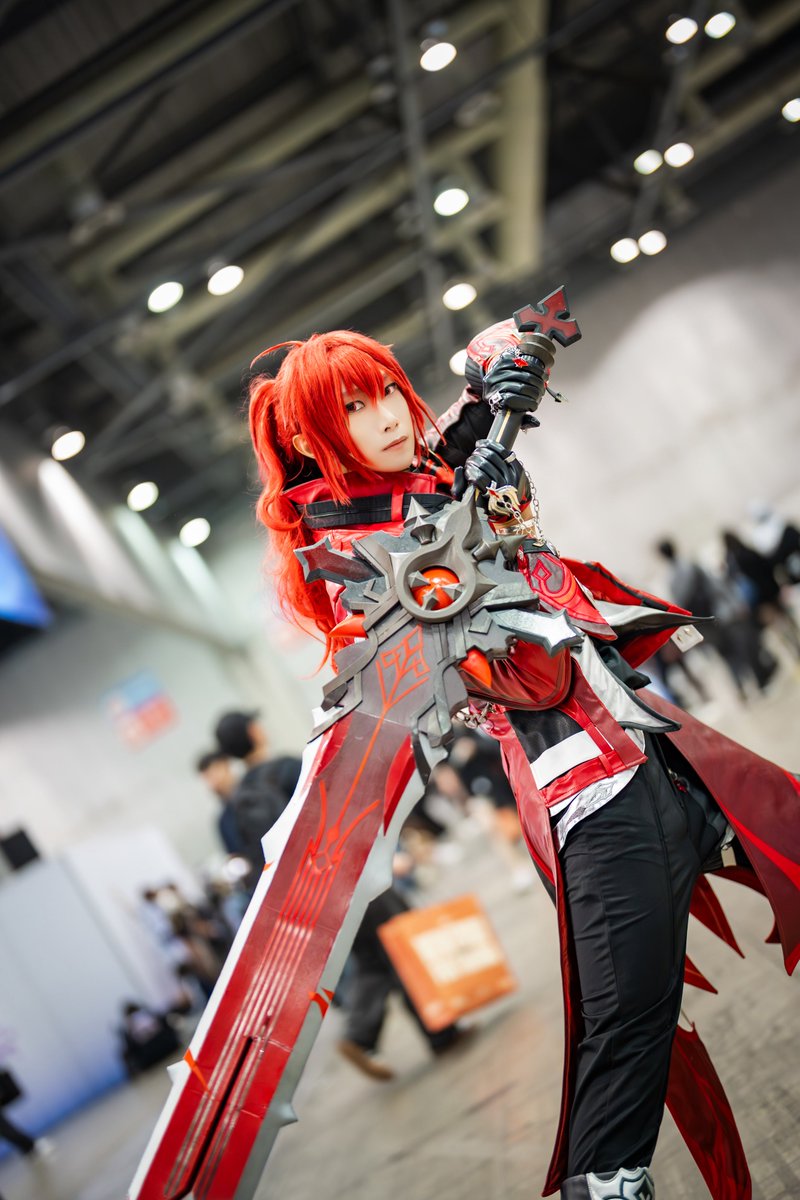 changcheon_cos's tweet image. 원신 - 다이루크 (진홍빛 종야ver) 코스프레
Genshin Imapct - Diluc (red dead of night) cosplay 

Cos - @changcheon_cos 
Photo - @bamil_u 

#HoYocreators #迪卢克 #原神