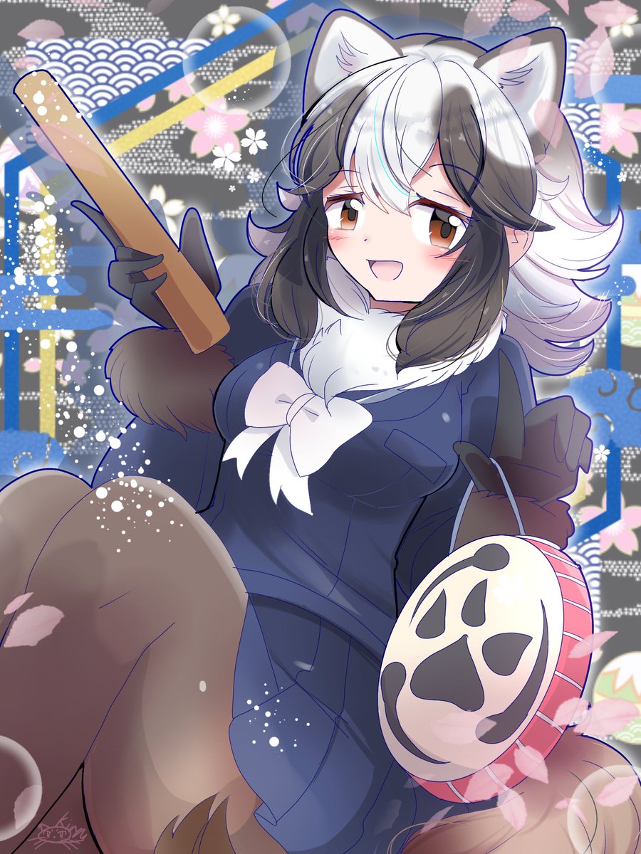 タヌキちゃん #けものフレンズ #けもフレ