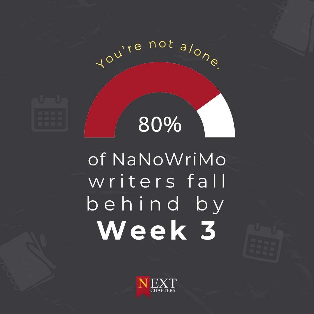 Next_Chapters's tweet image. It’s part of the #writingprocess. Most writers hit a slump before the final push, and the ones who finish are usually the ones who don’t quit.

Let Next Chapters help you find your rhythm again. There’s still time to win your #NovelWriting month!

nextchapters.com/speedwriting