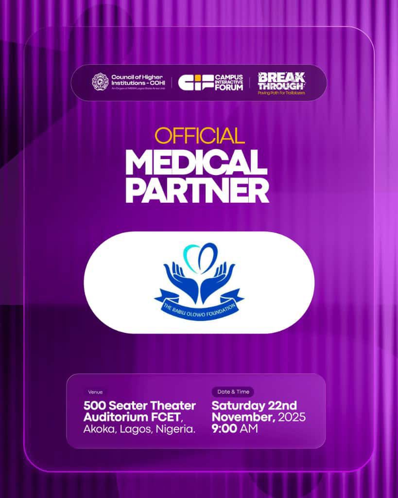 therofdn's tweet image. 💉 Don't guess your genotype. TEST IT FREE this Saturday!

Join us at CIF'2025 for:
• FREE Genotype Testing
• Health Insurance Support
• Sickle Cell Education

📅 Nov 22 | 9AM
📍 FCET Akoka, Lagos
Part of our 10k FREE testing vision. See you there! 🇳🇬
#trof  #10kgenotest