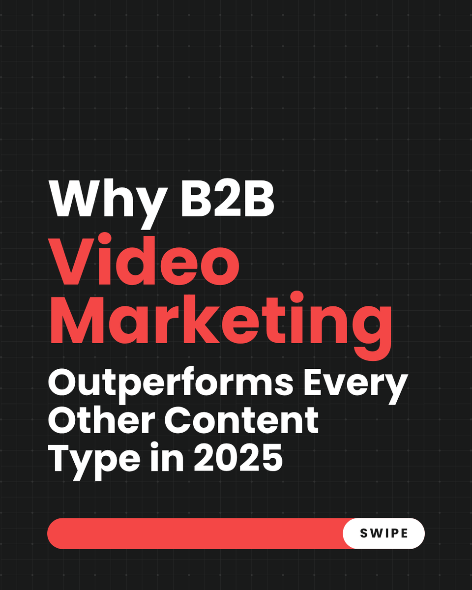 MotionvilleeV's tweet image. B2B video marketing outperforms every other content type in 2025.
🎥 It’s clarity, trust, and ROI, in seconds.
#B2BVideoMarketing #SaaSExplainer #Motionvillee #VideoMarketing