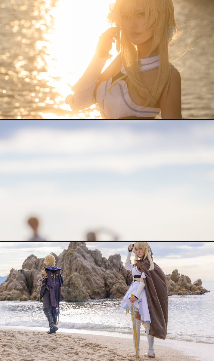 lorow_39's tweet image. cos【原神 / GenshinImpact】
⚠タップ推奨

『あなたがいる時空』

photo: chitose_f_ さん
 #Aether #Lumine #Dainsleif
 #GenshinImpactcosplay