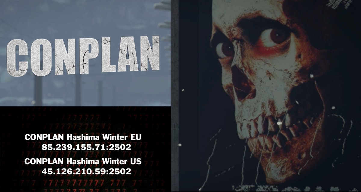 Thanks eveyone who join our server. We hope you still enjoying the Winter Hashima map. We want notify you too the IP change from our US server.