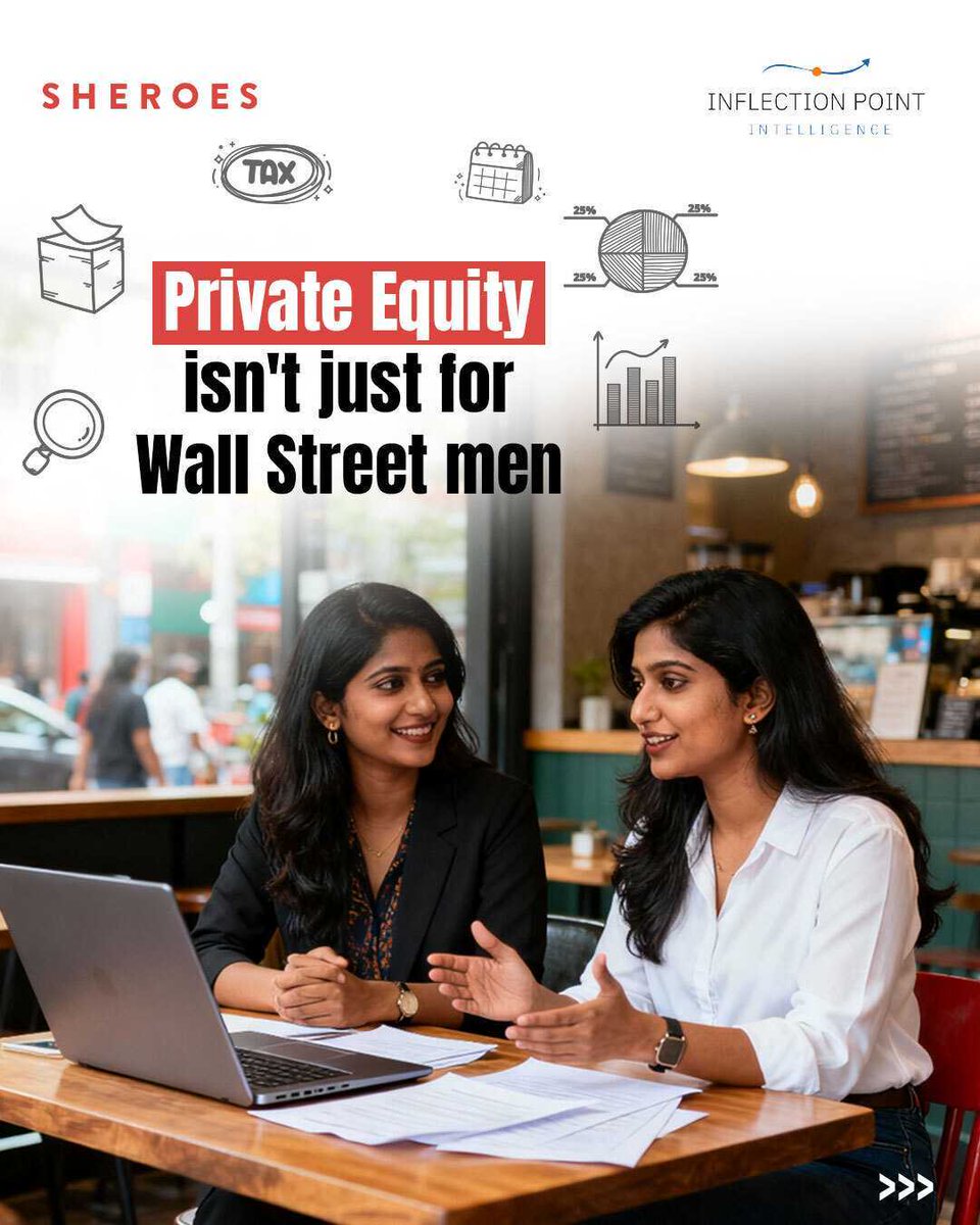 sheroes's tweet photo. Webinar Alert🎯
SHEROES, Inflection Point Intelligence and @MahilaMoney  are teaming up to help more women understand how Private Equity careers grow. 
Date: 26th November 
Time: 4 PM IST
https://t.co/pHEkpSbgz7 https://t.co/0YPrqwrMm5