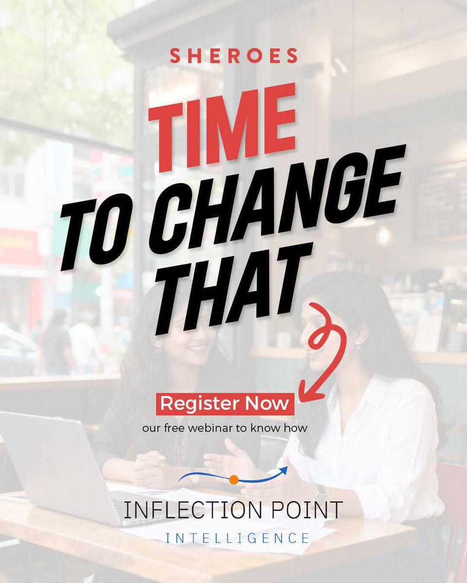 Webinar Alert🎯
SHEROES, Inflection Point Intelligence and <a href="/MahilaMoney/">Mahila Money</a>  are teaming up to help more women understand how Private Equity careers grow. 
Date: 26th November 
Time: 4 PM IST
go.sheroes.com/public/go/care…
