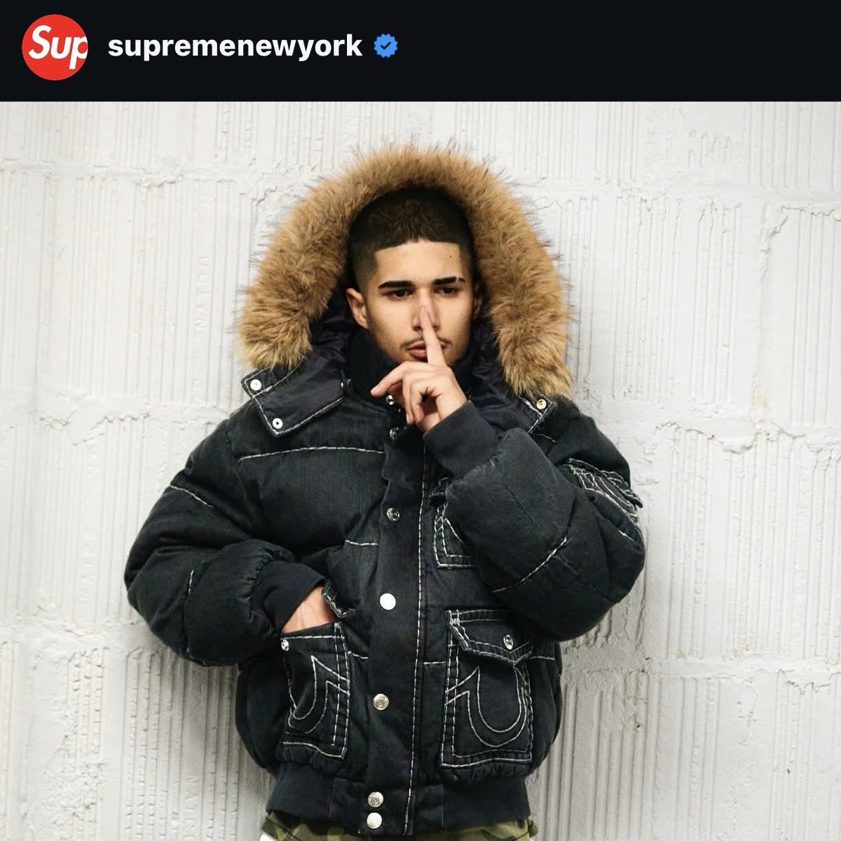 Supreme x True Religion Puffer Jacket supremenewyork tapped