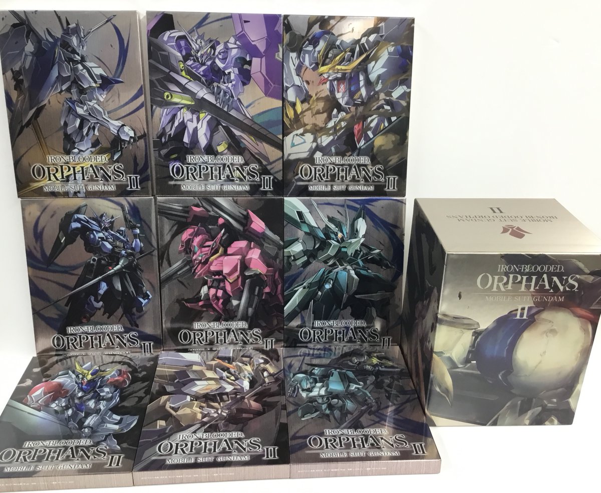 ❤️新品級★ガンダム❤️鉄血のオルフェンズ★鉄華団放送局★全巻セット★２枚組 機動戦士ガンダム 鉄血のオルフェンズ』HG 1/144 鉄華団コンプリート