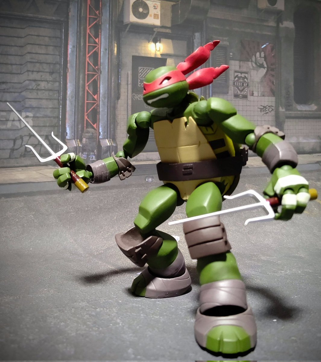 リボルテック　TMNT ラファエロ タートルズ 🐢【TMNT (タートルズ) リボルテック ラファエロ】⚔️ KAIYODO