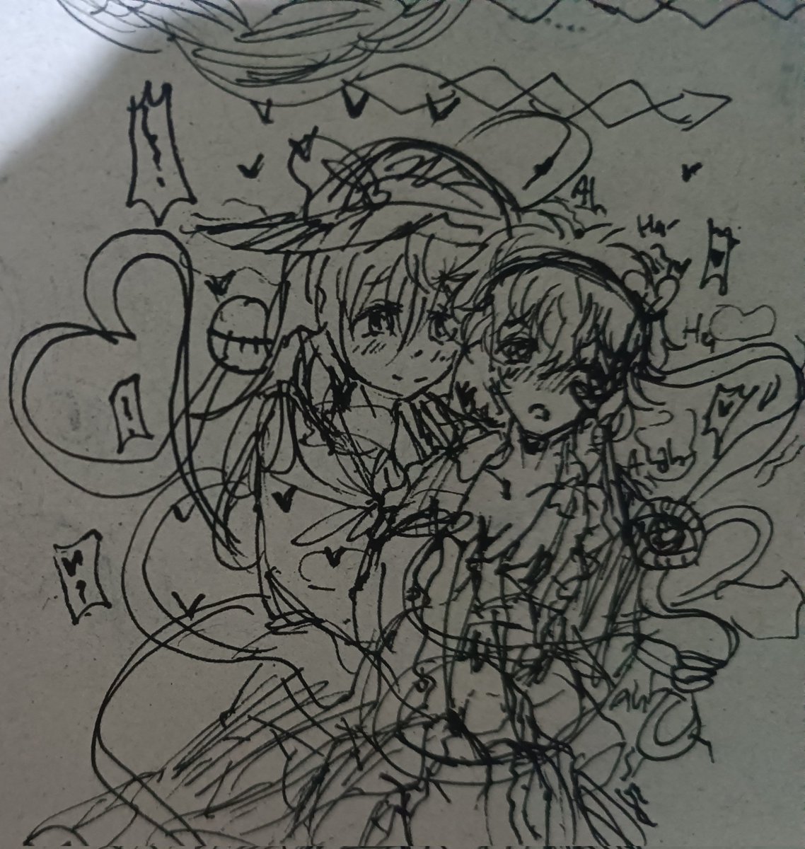 in regards to recent events this makes me wanna share my old art out of spite
#touhou #satokoi