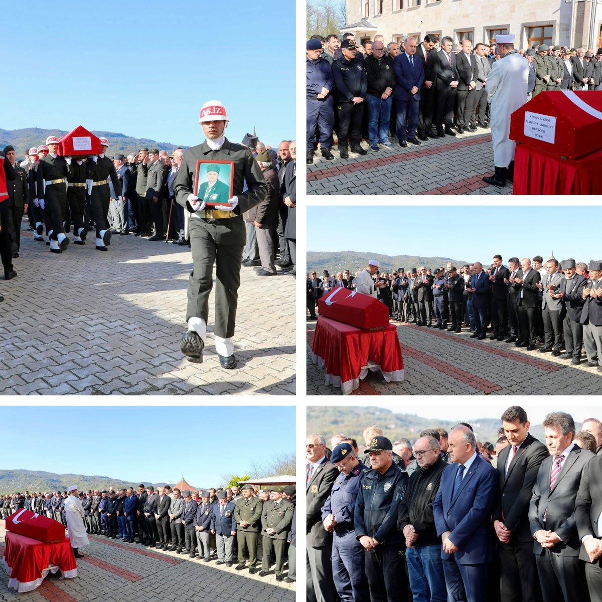 Vefat eden Kıbrıs Gazimiz Mahmut Akbolat, Çamaş ilçemizin Söken mahallesi Edirli Camiinde kılınan cenaze namazı ardından uğurlandı. Törene Vali Muammer Erol'da katıldı.