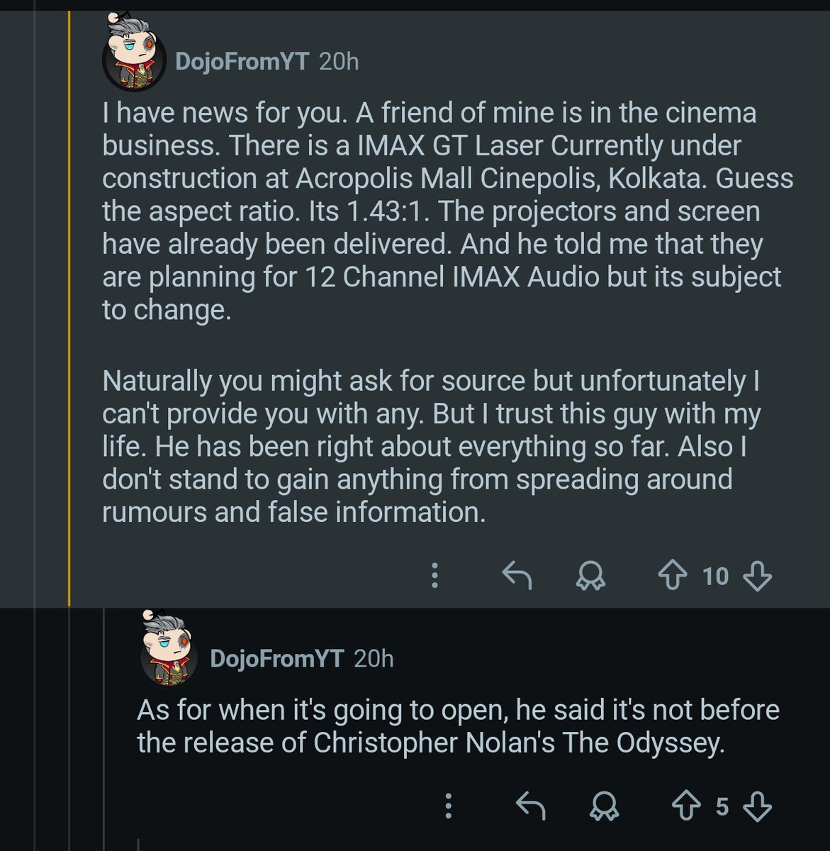 PresenceSquid's tweet photo. Rumours that Kolkata might be getting an Imax dual laser GT venue by Cinepolis. If true, this might be the under construction Acropolis South Mall

https://t.co/VVwhrPKLU9 https://t.co/GKuL0hgXxQ