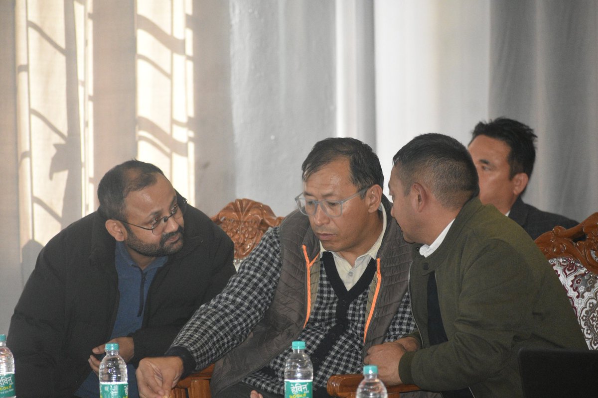 CIHCS790116's tweet photo. Today conducted the Awareness Program on Preservation and Promotion of Sowa-Rigpa at CIHCS, Dahung. Grateful to our Director Dr. Gurmet Dorjey for his dedication toward promoting our traditional knowledge. #11YearsOfJanDhan #govmentofindia #ministryofculturegoi #viksitbharat https://t.co/sYL0Xpcopk