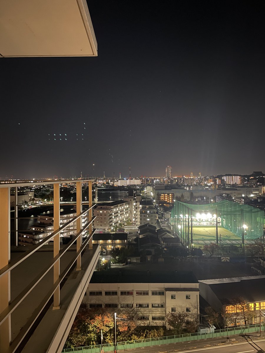 nand_0x0's tweet image. 入院してるとこ最上階なので景観ヨシ