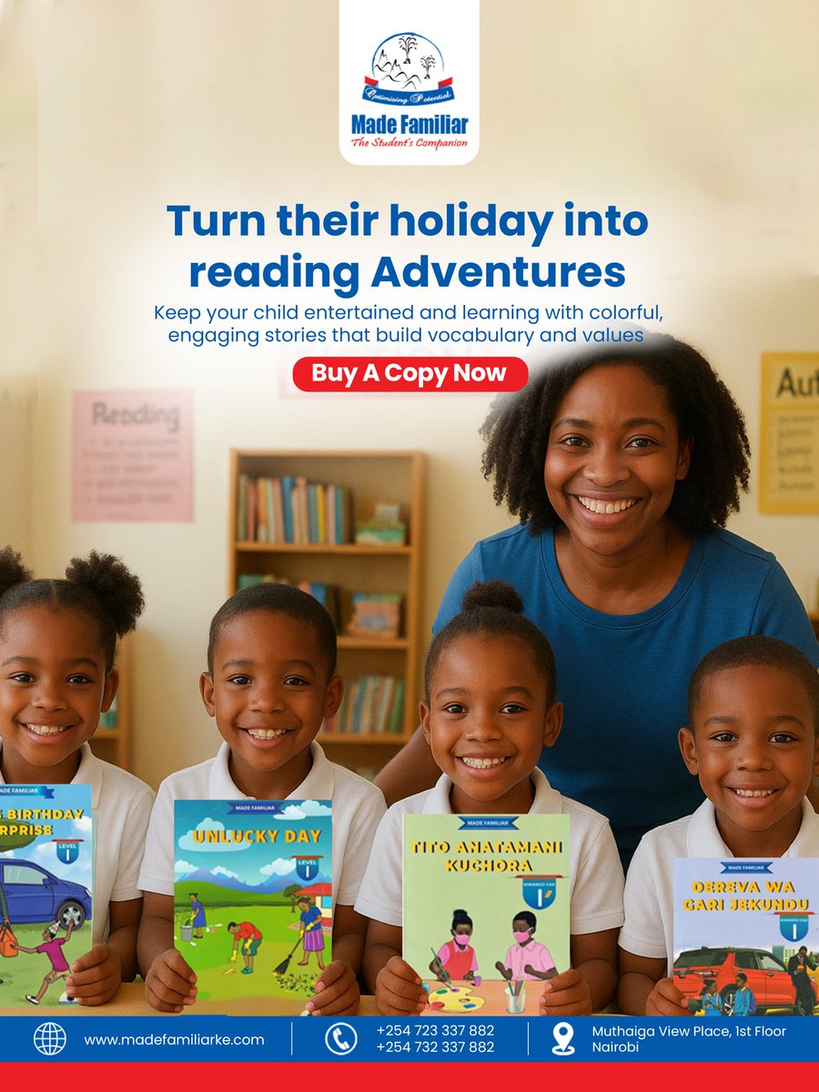 Madefamiliar's tweet photo. Turn this holiday into a thrilling reading adventure📚 Our colorful, engaging stories are designed to build your child's vocabulary and instill essential values while keeping them entertained for hours.Tap the link in our bio or visit https://t.co/rCxJ8GomCP to Buy A Copy Now. https://t.co/SW5jTPLg8P