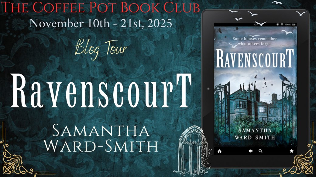 cathiedunn's tweet image. Welcome to Day 6 of our blog tour for

༻*·Ravenscourt·*༺
by Samantha Ward-Smith!

Check out today&apos;s tour stops, sharing a tempting excerpt, great author chat, and fascinating article on Venice and Ravenscourt!

thecoffeepotbookclub.blogspot.com/2025/10/blog-t… 
#HistoricalFiction #Gothic
@SammyJoAstro