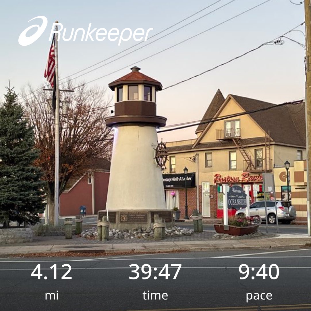 #TGIM #TGIMonday #MondayRunday #JustFeltLikeRunning #Oceanside #LongBeachRoad #LBR #OceansideNY 🪨