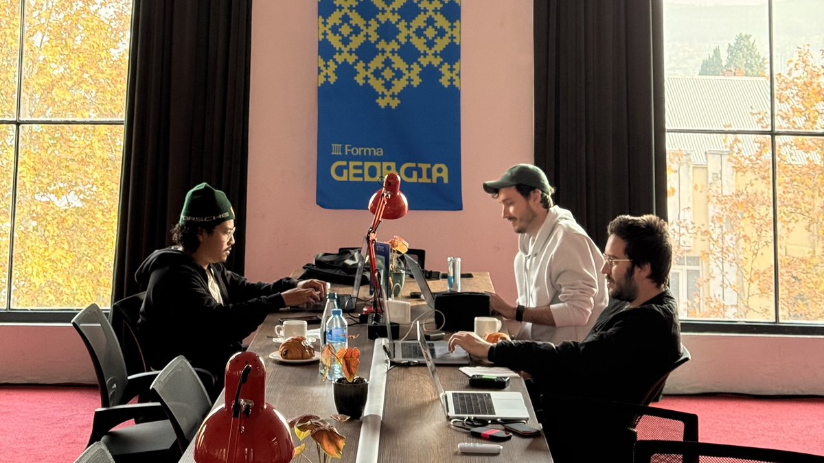 gm from <a href="/formacity/">FORMA</a> - tbilisi edition 🇬🇪