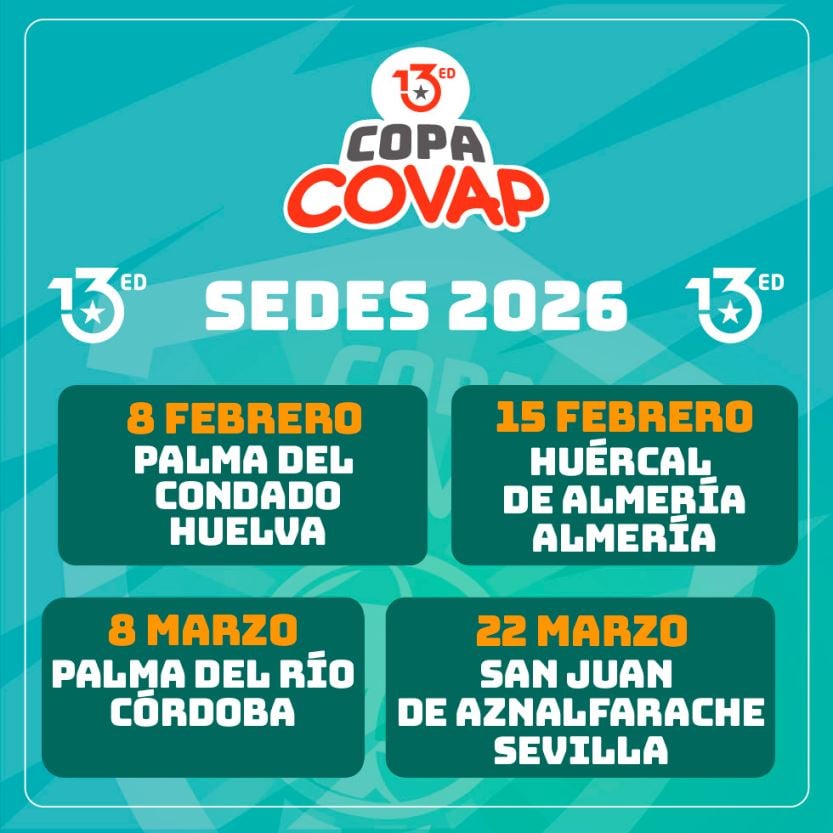 Abiertas las inscripciones para las cuatro nuevas sedes de la 13ª Copa COVAP

andaluzabaloncesto.org/noticia-4-3956…