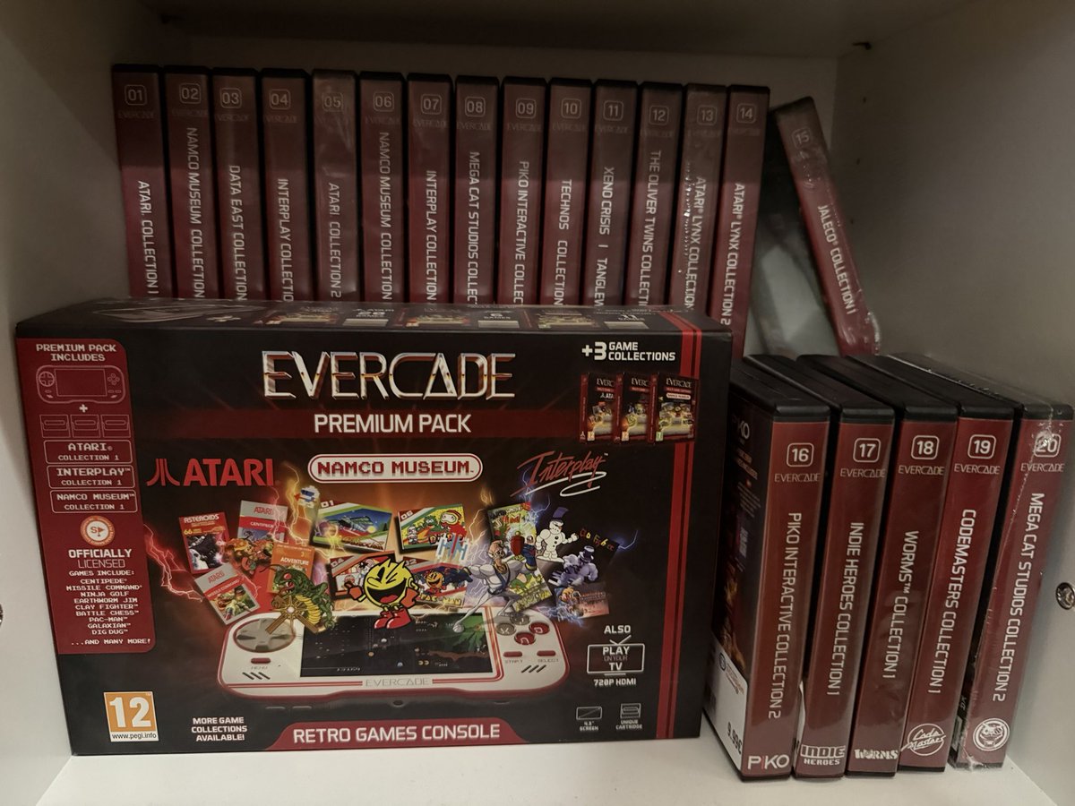 Je me sépare également de l’evercade avec ses 20 premiers jeux

J’en aimerais 220€ merci à vous pour le partage 😘