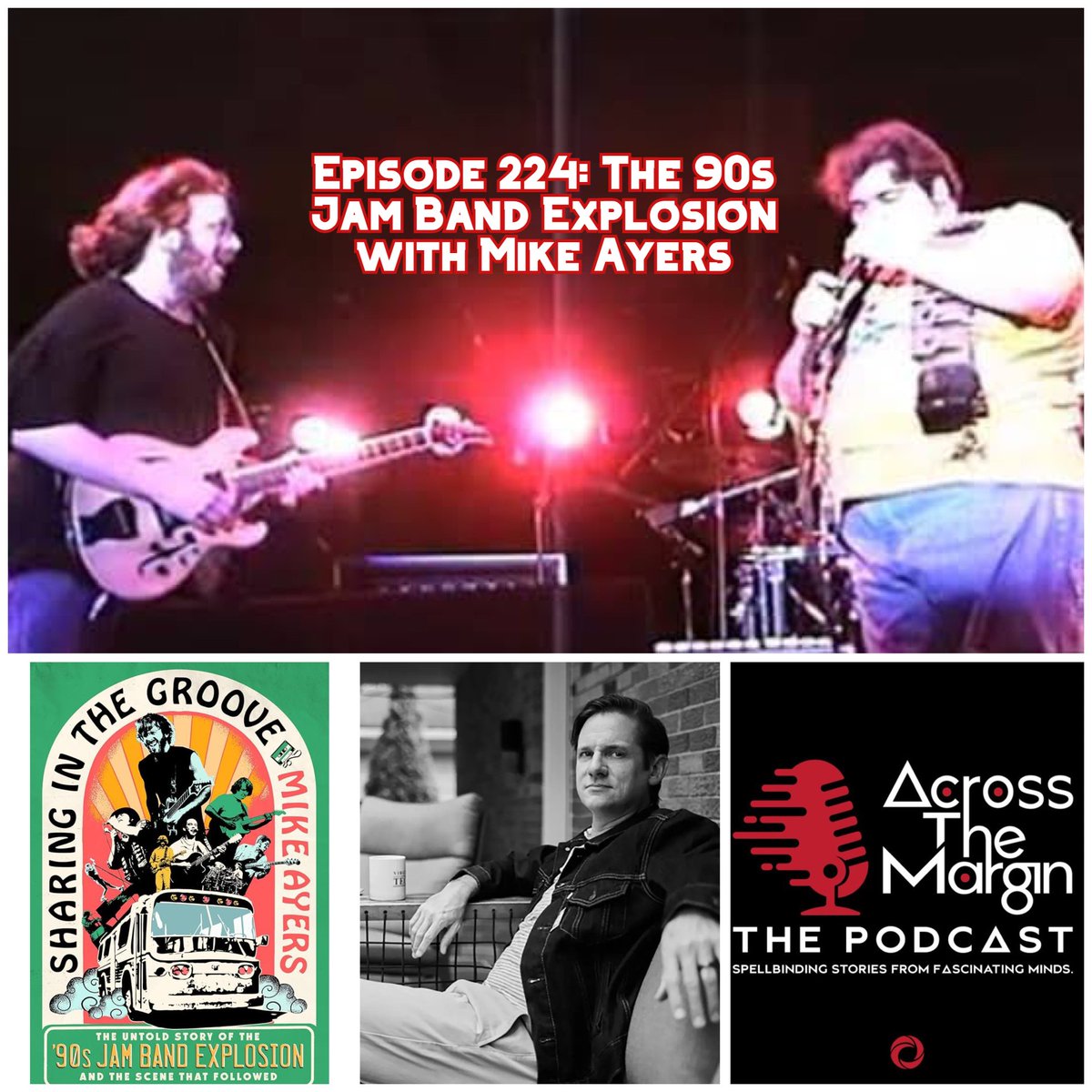 Across The Margin : The Podcast recounts the untold story of the 90s jam band explosion with the author of Sharing in the Groove, Mike Ayers. <a href="/osirispod/">Osiris Media</a> <a href="/themikeayers/">mike ayers</a> <a href="/StMartinsPress/">St. Martin's Press</a> #SharingInTheGroove
Apple:podcasts.apple.com/us/podcast/acr…
Spotify:open.spotify.com/episode/3Hc79g…