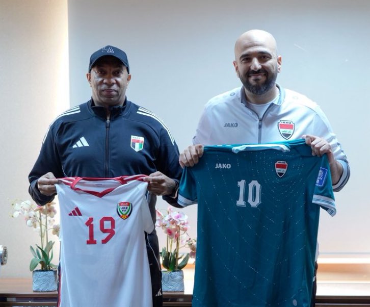منتخبنا سيرتدي الطقم الأخضر في مباراة غد امام المنتخب الإماراتي