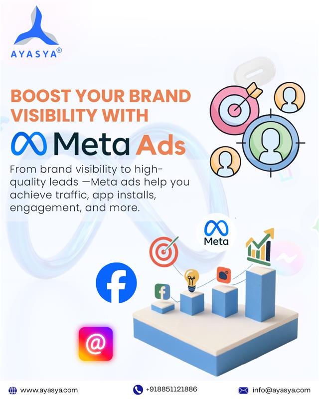 ayasyadigital's tweet image. 🚀 Boost your brand visibility with Meta Ads!
Reach the right audience, drive high-quality leads, and grow faster across Facebook &amp;amp; Instagram.
✨ Ready to scale smart? DM us to get started! 💼📈

#AyasyaDigitalSolutions #MetaAds #DigitalMarketing #BusinessGrowth