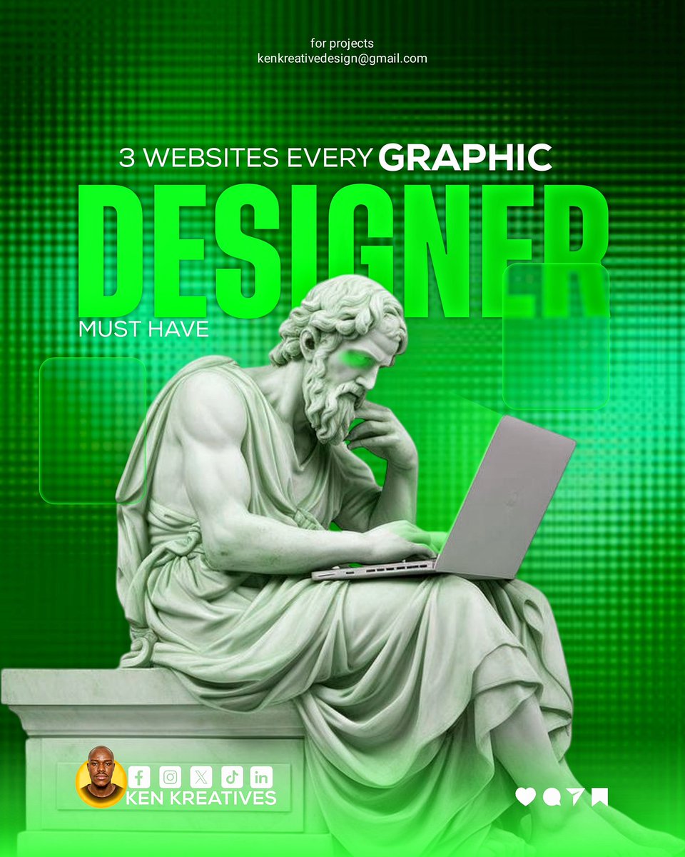 Ken_Kreatives's tweet image. Here are my top 3 websites every mobile graphic designer must have in 2026. #graphic #designresources #graphicdesign